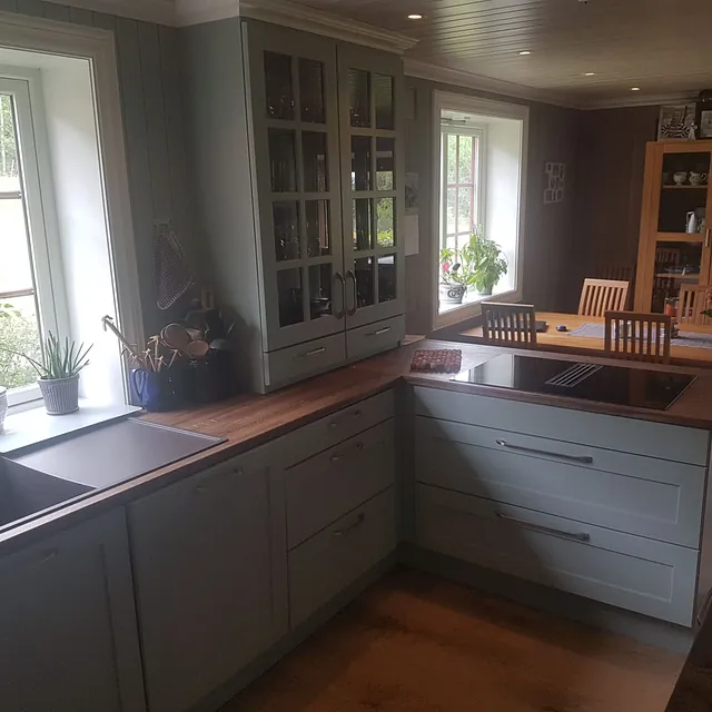 Moderne kjøkkeninnredning